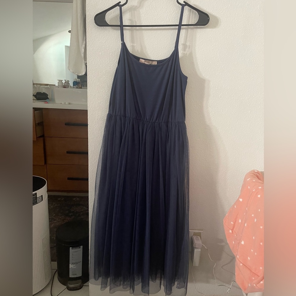 Tulle Midi Dress